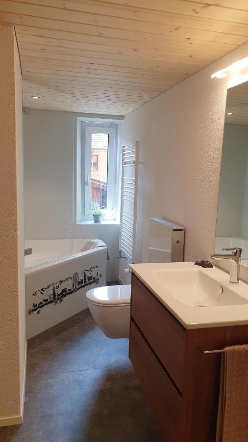 Adlerhorst - Apartment Im Niedersimmental Oey Eksteriør billede