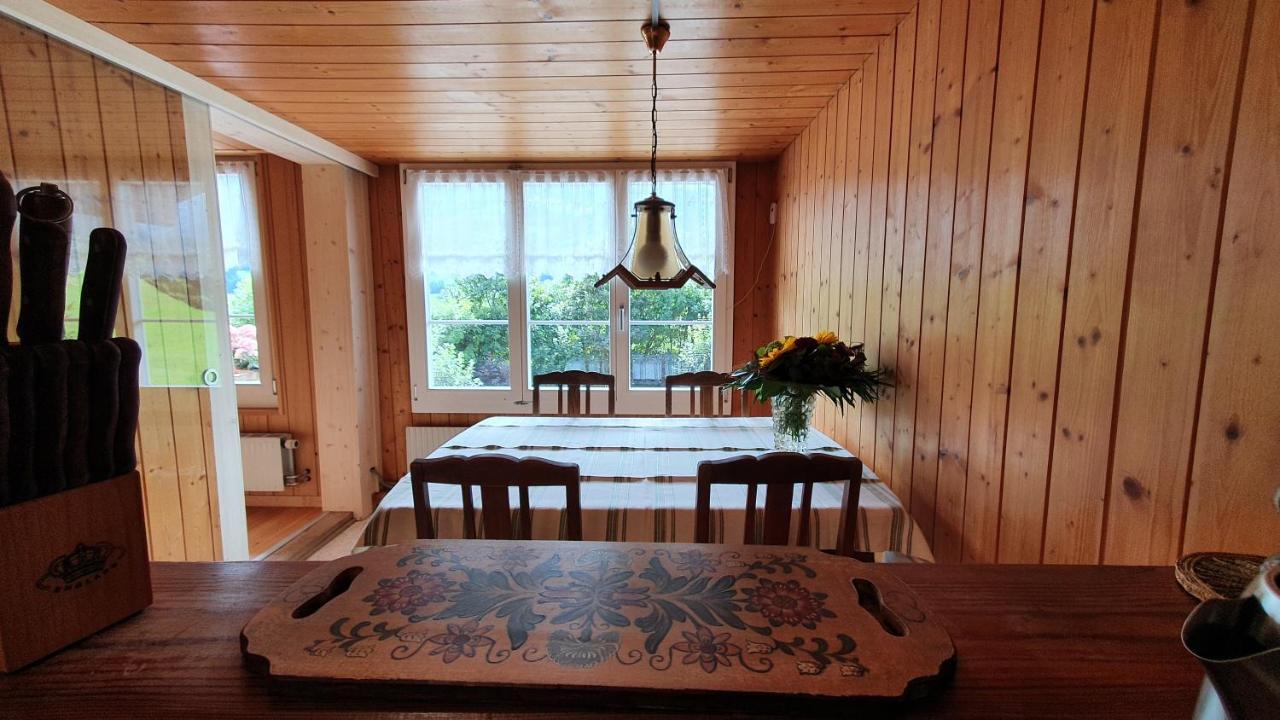 Adlerhorst - Apartment Im Niedersimmental Oey Eksteriør billede